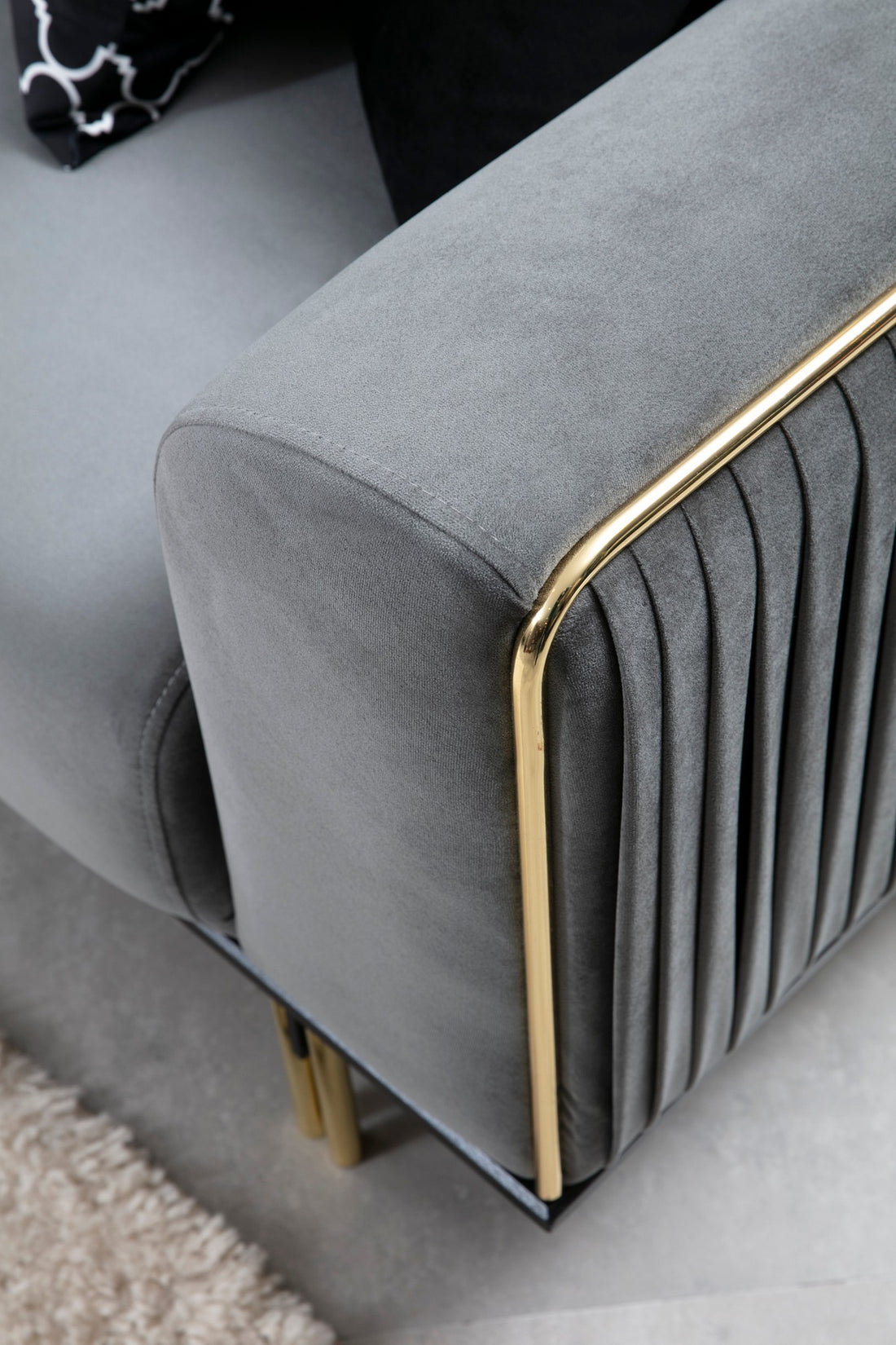 Canapé de 3 places London - Grey