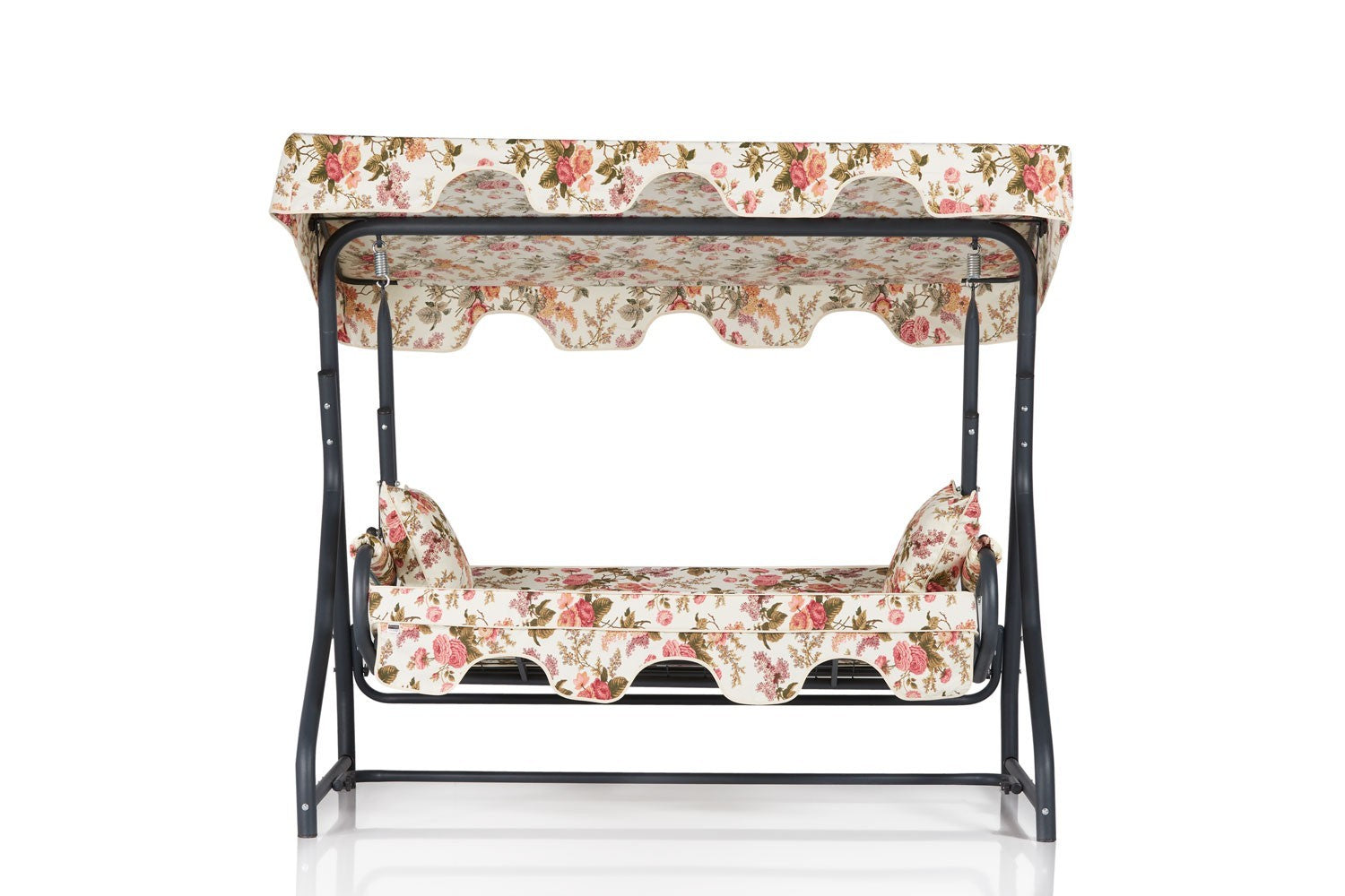 Chaise swing triple jardin Olea 10 - Multicolor