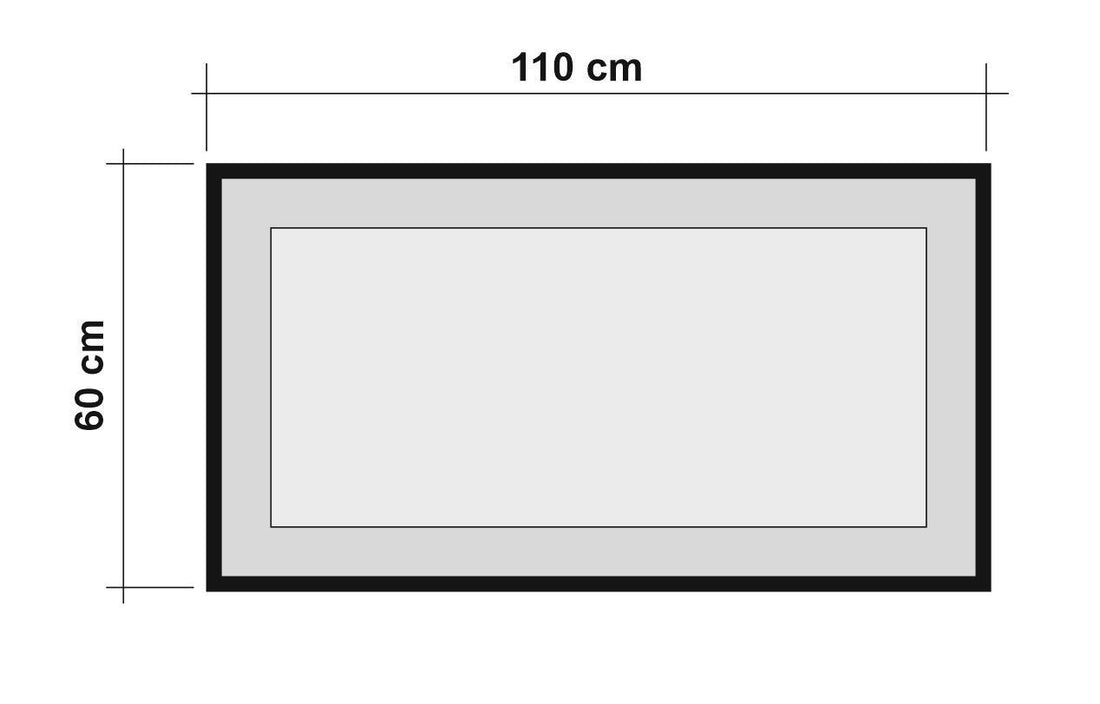Miroir décoratif en aggloméré Quantum İdea 110