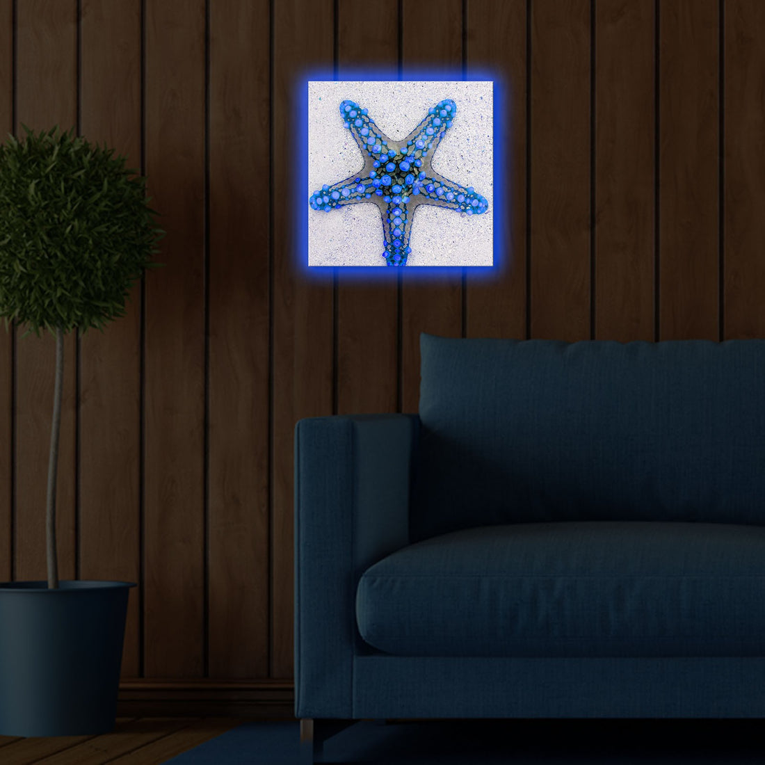 Peinture de toile éclairée à LED décorative 2828DACT-50