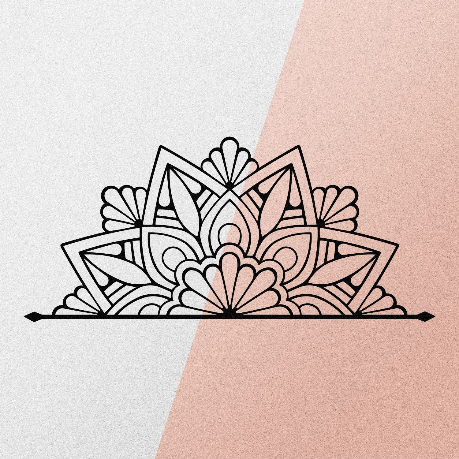 Accessoire mural en métal décoratif Guzeste