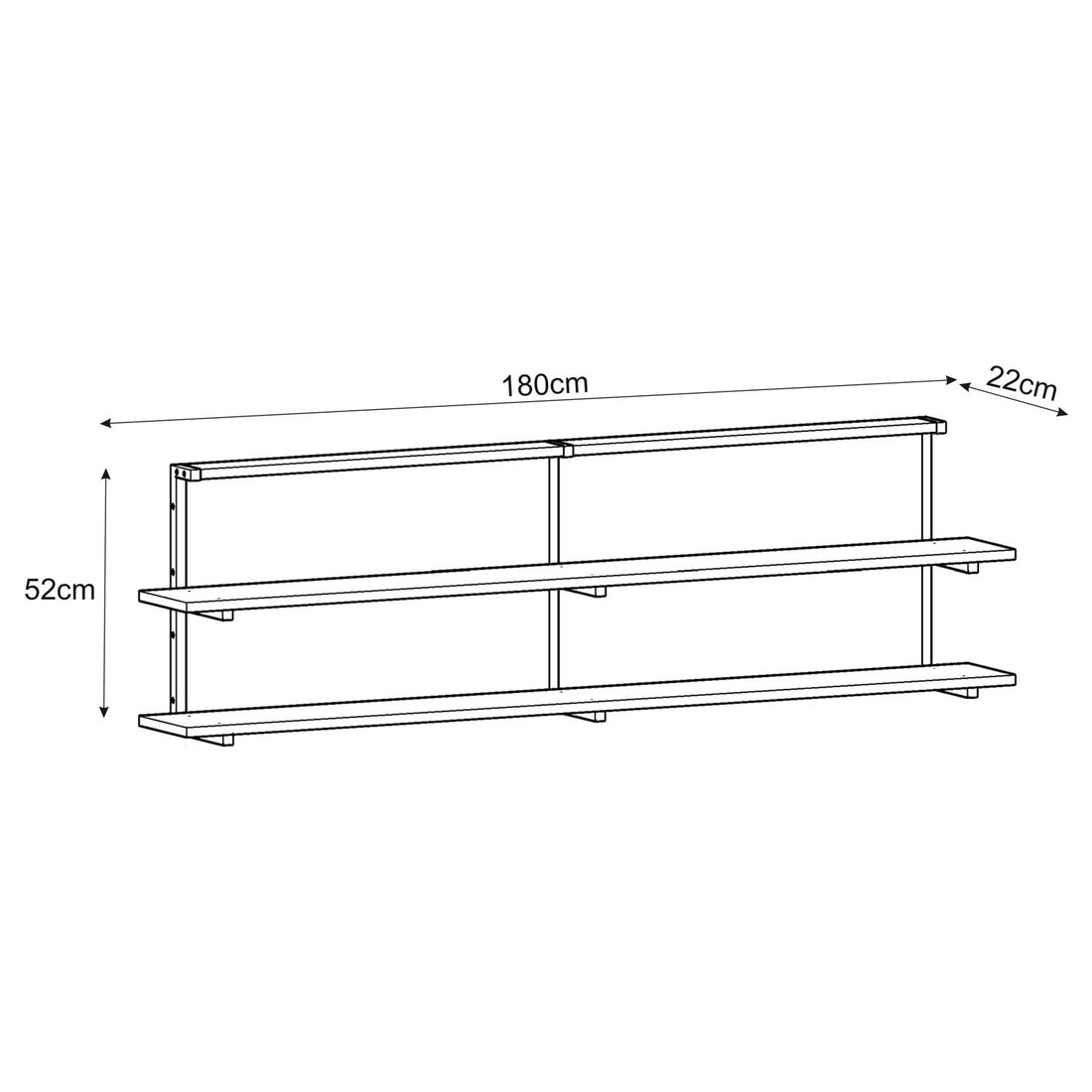 Table d'appoint Mela - Walnut