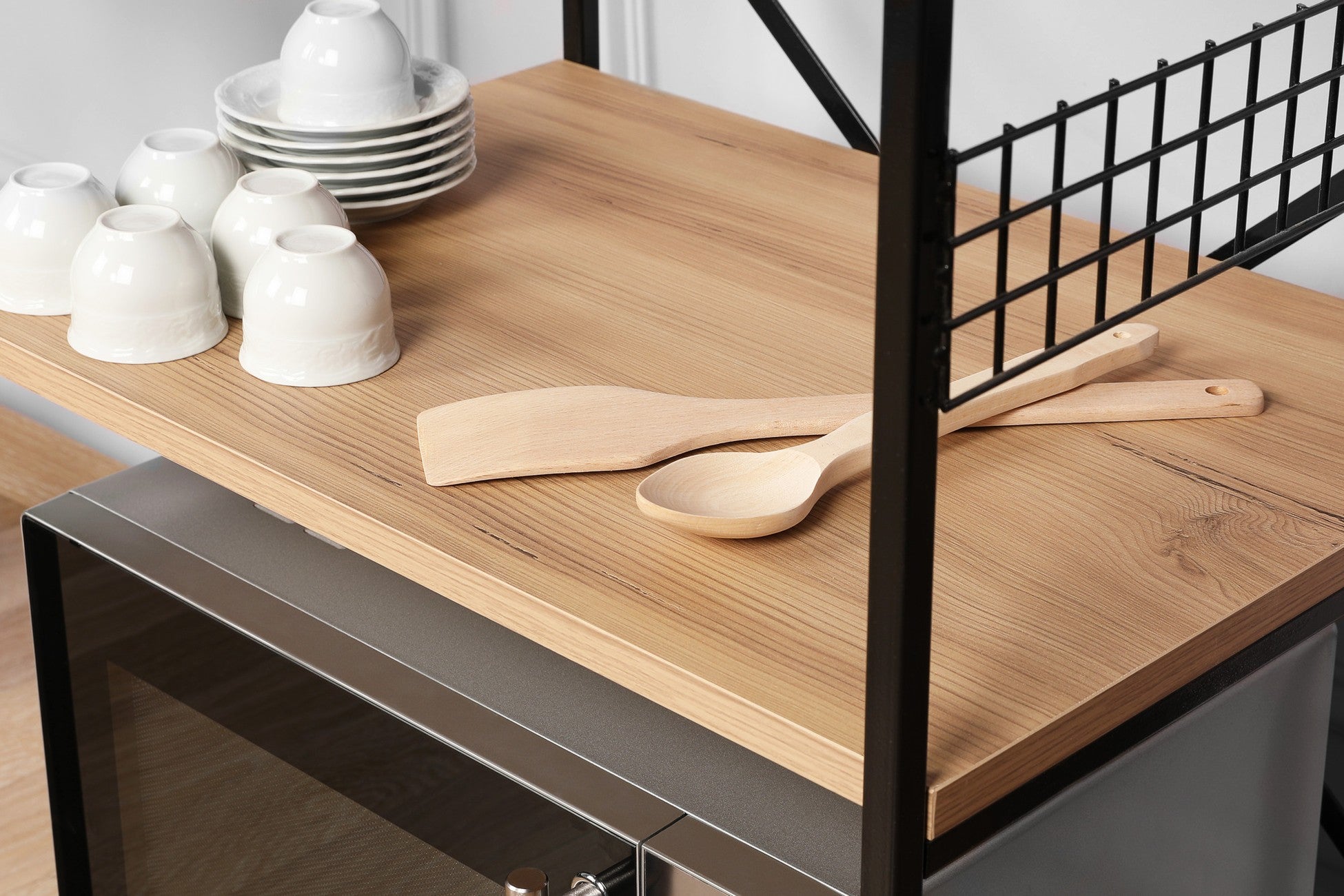 Armoire à plusieurs usage Anemon - Black, Pine