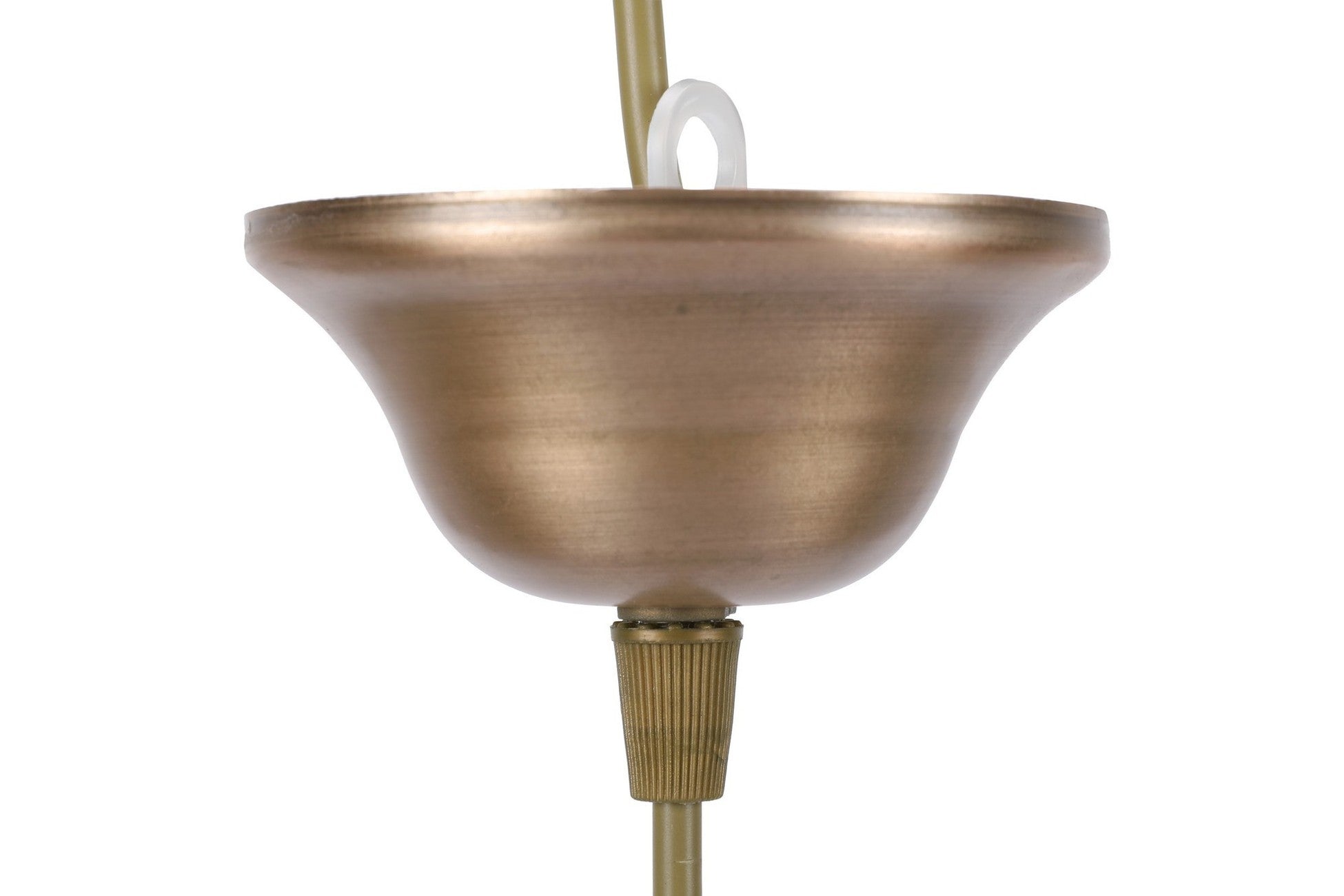 Lustre Nevra Grand verre à miel jaune unique