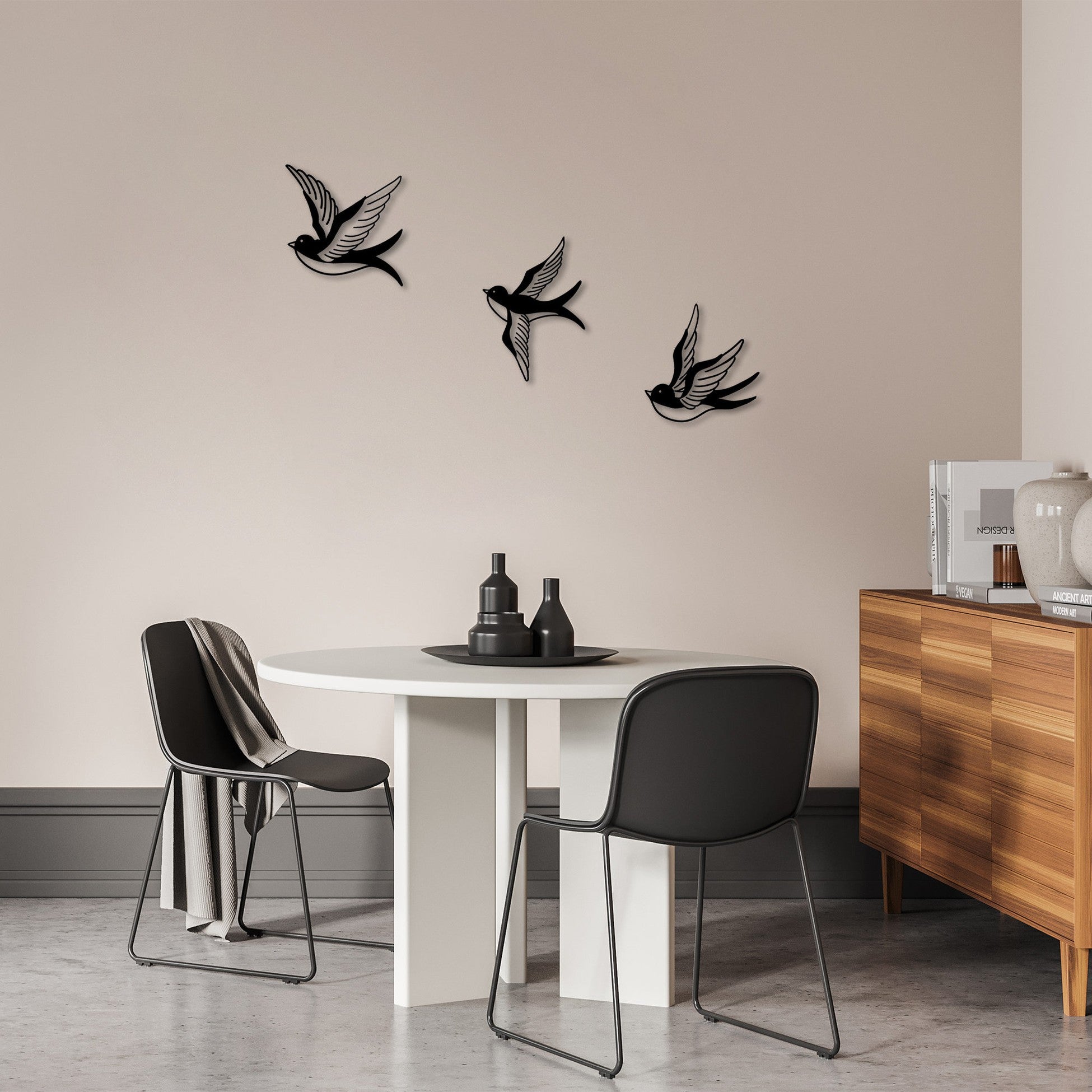 Accessoire mural en métal décoratif Mountain - 286