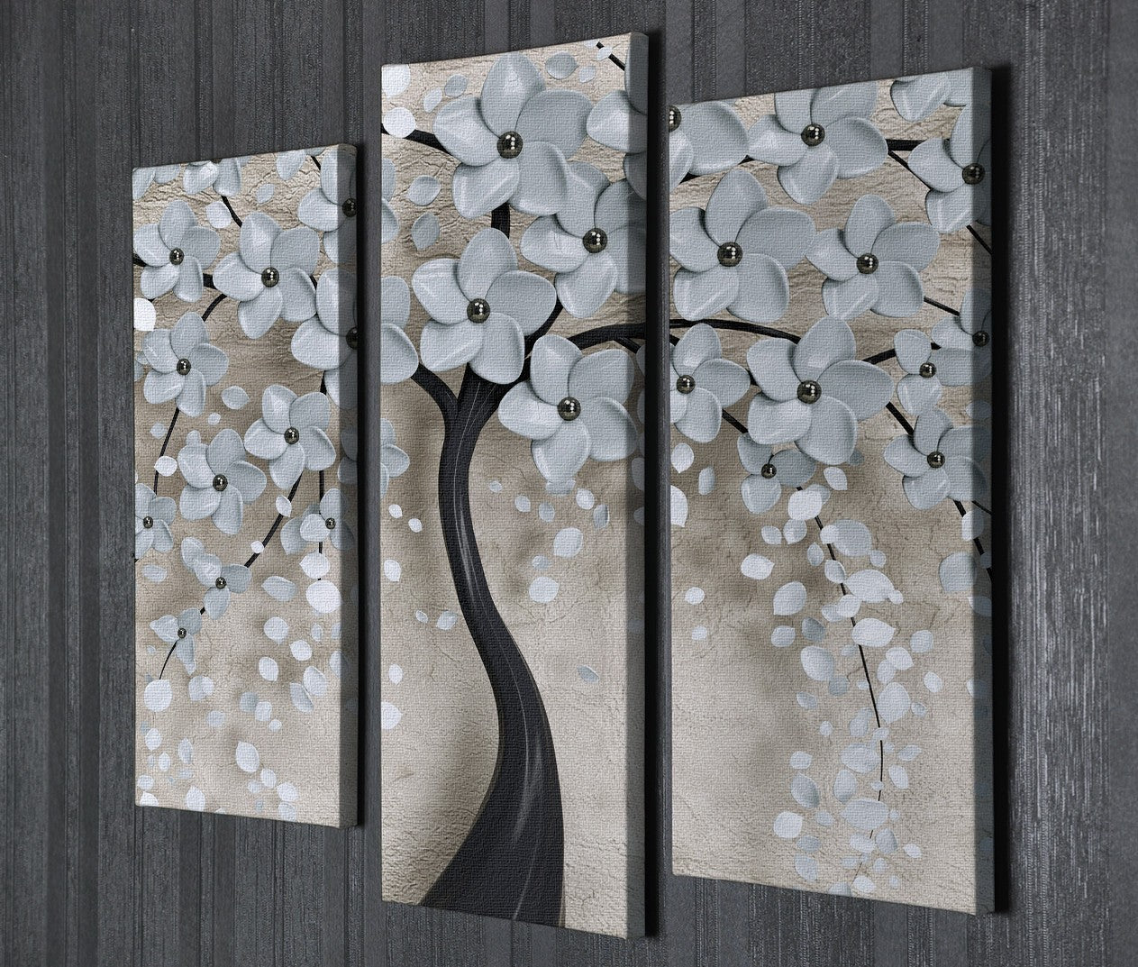 Peinture décorative en toile (3 pièces) UC114