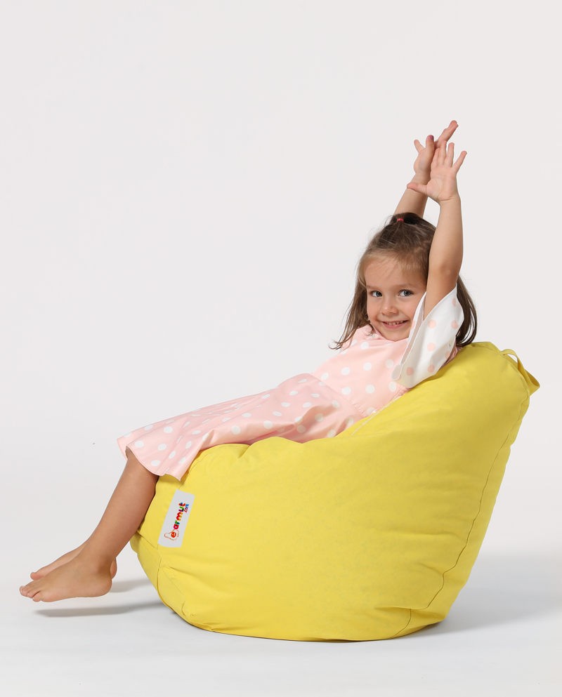 Pouf de jardin Premium Kids - Yellow