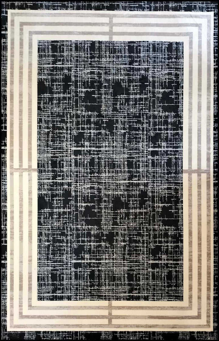 Tapis Noir Bambou 8385 200x290