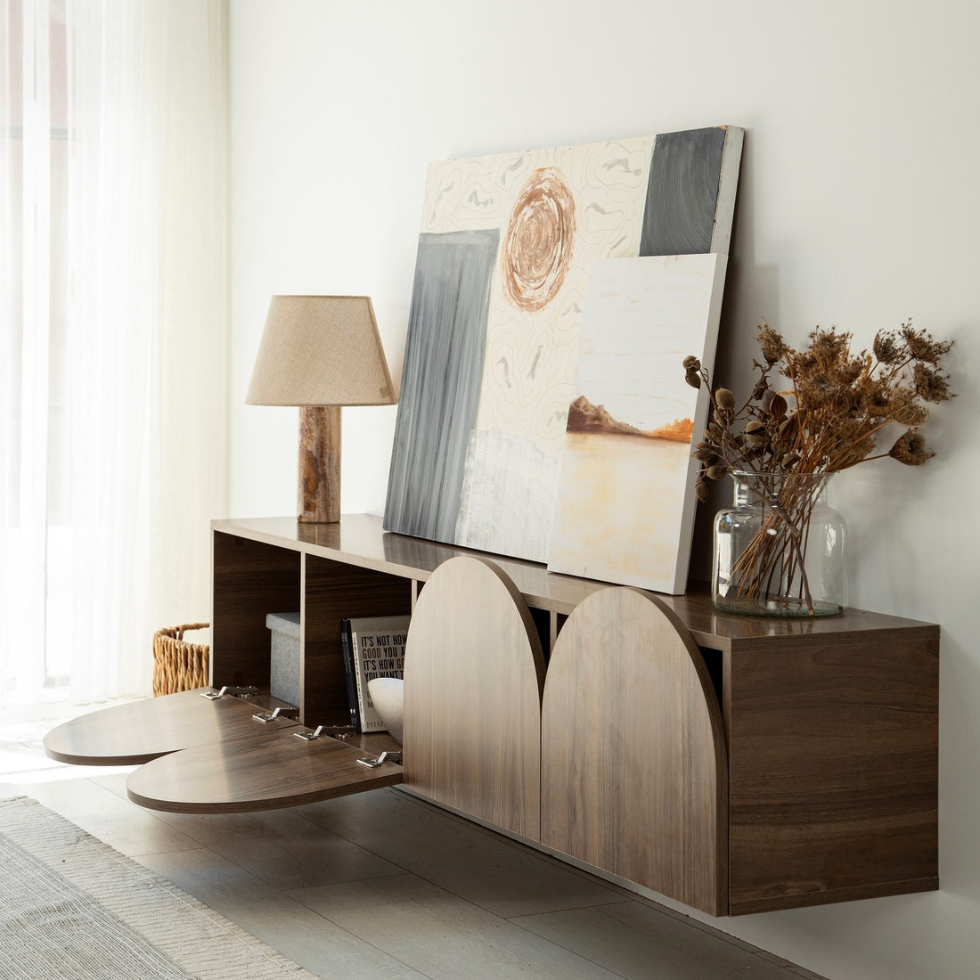 Meuble TV Mesta Walnut
