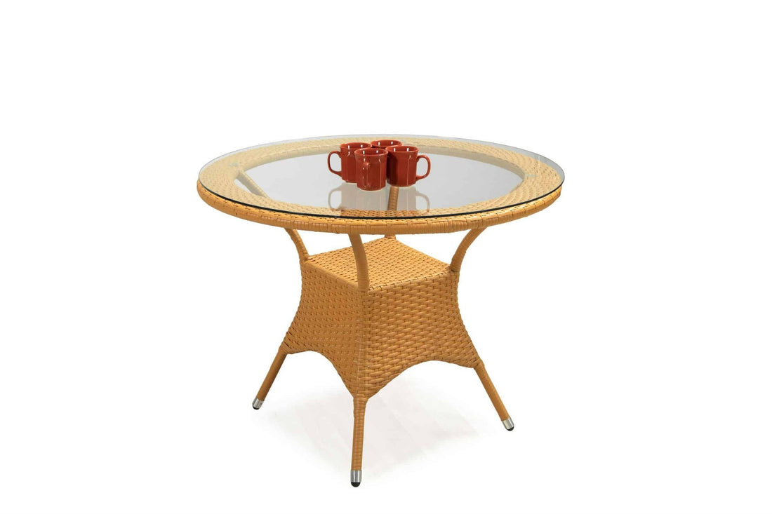 Salon de jardin avec coussins &amp; table basse Piramit