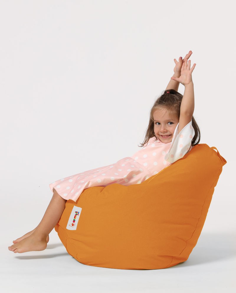 Pouf de jardin Premium Kids - Orange