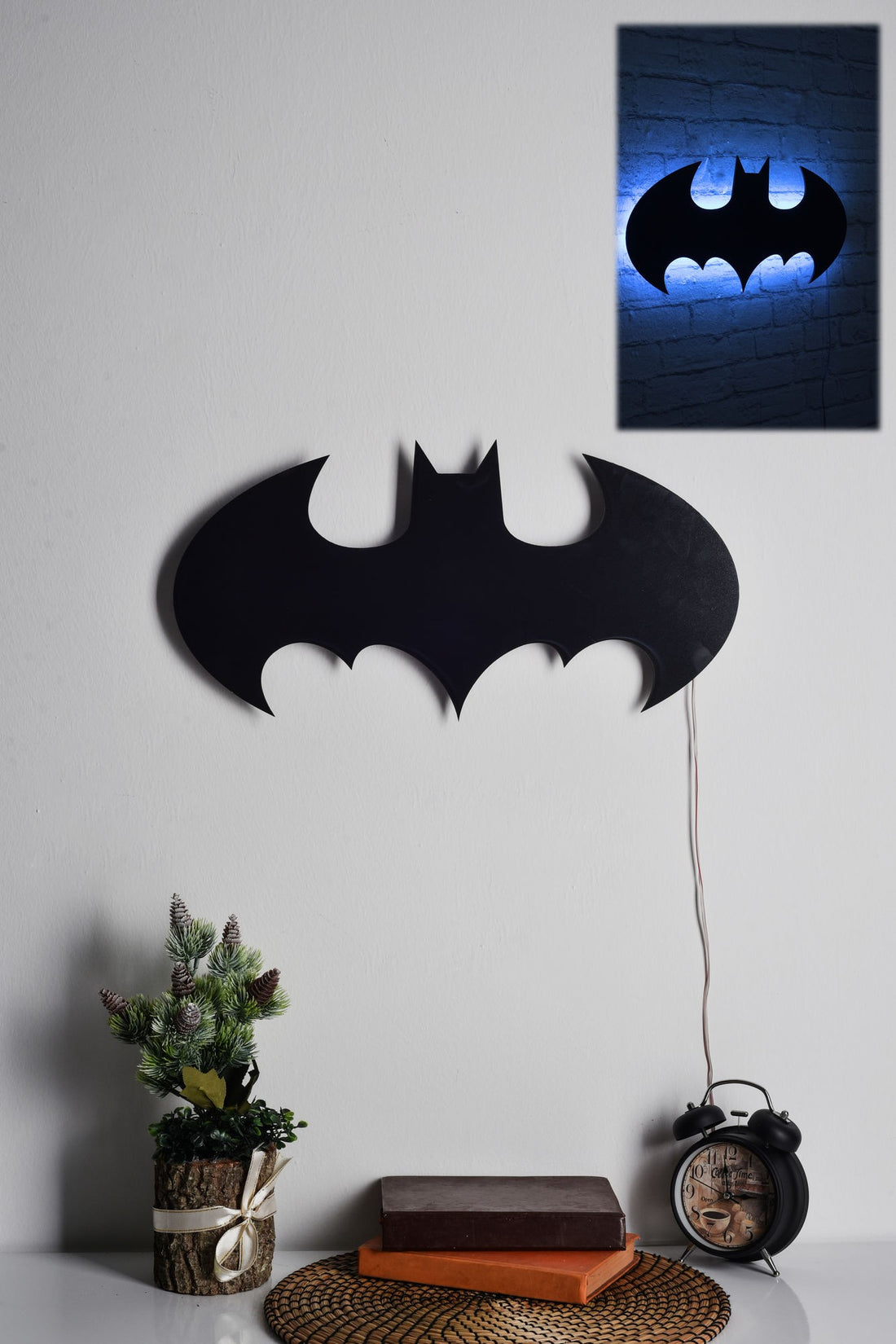 Éclairage LED décoratif Batman - Blue