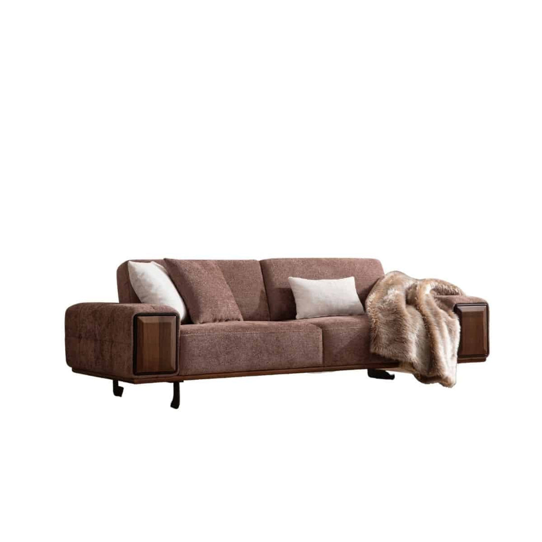 Petra Canapé 3 Places Marron