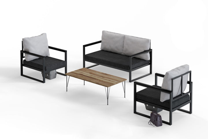 Ensemble de salons de jardin MTLKNP001