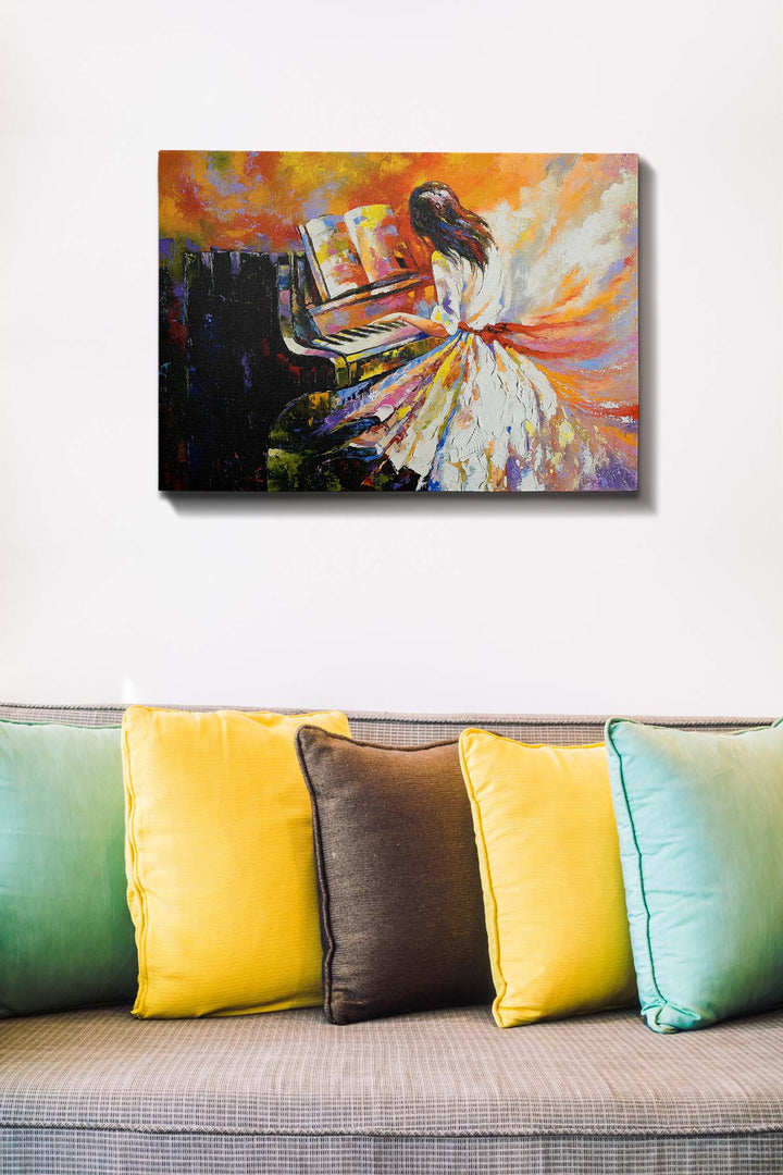 Peinture de toile décorative Kanvas Tablo (50 x 70) - 13