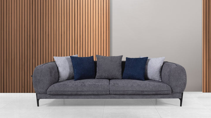 Pablo Canapé 3 Places Gris