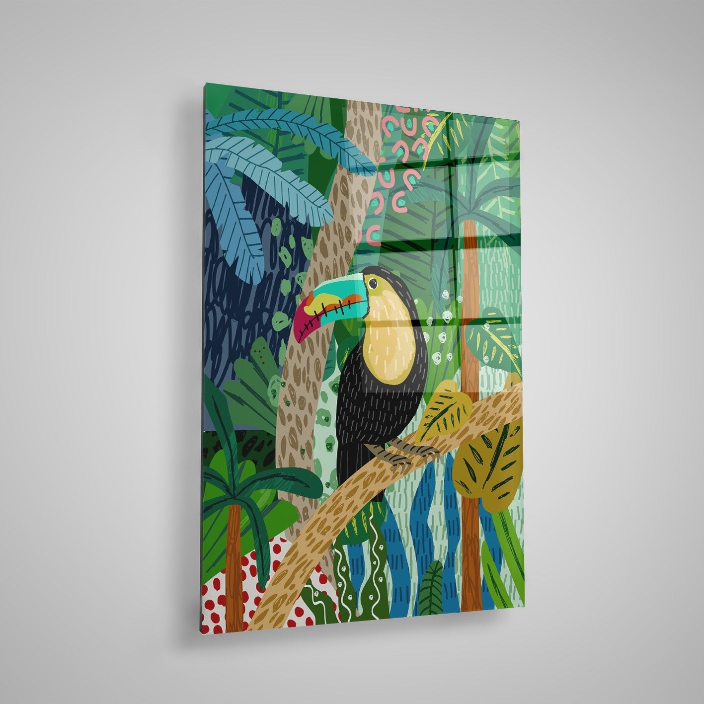 Peinture en verre trempé décoratif CAM3754 - 5070