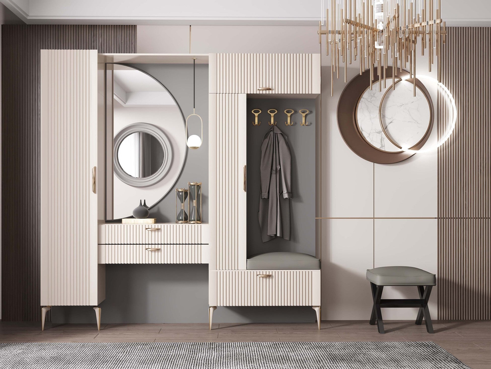 Yasemin vestiaire d'entrée