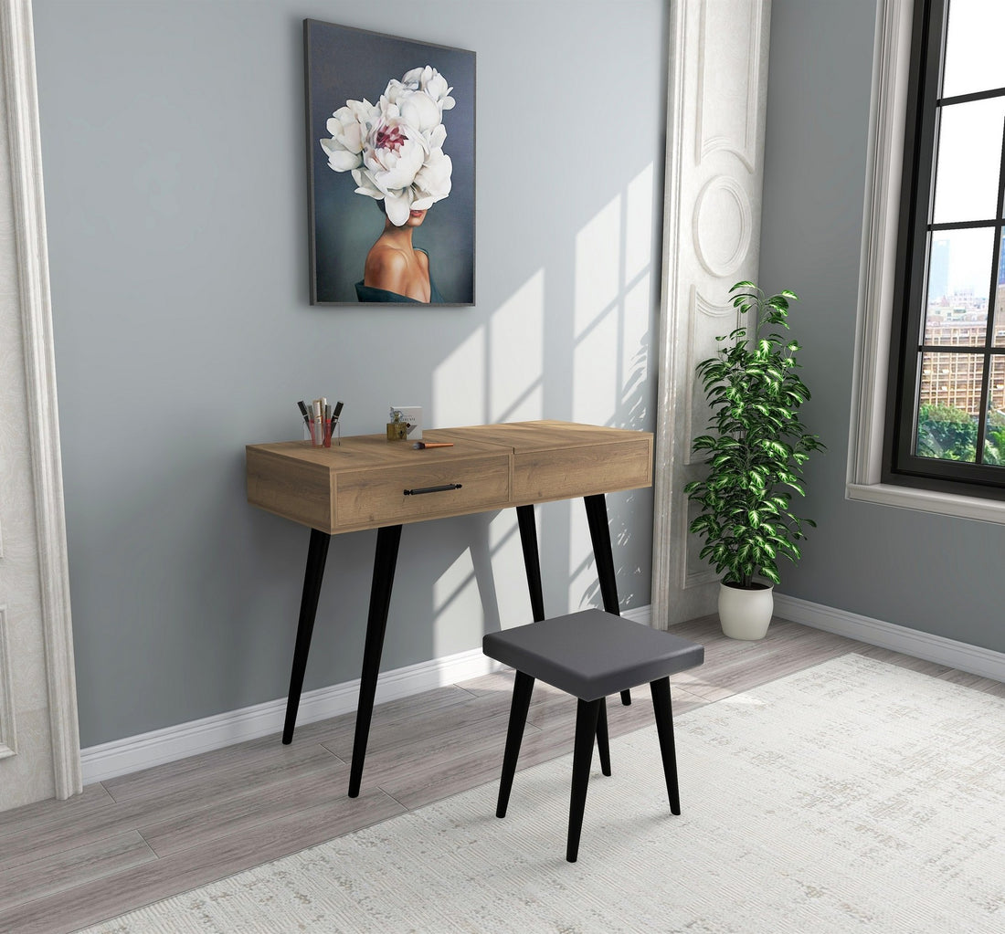 Table de maquillage Rouge - Hitit