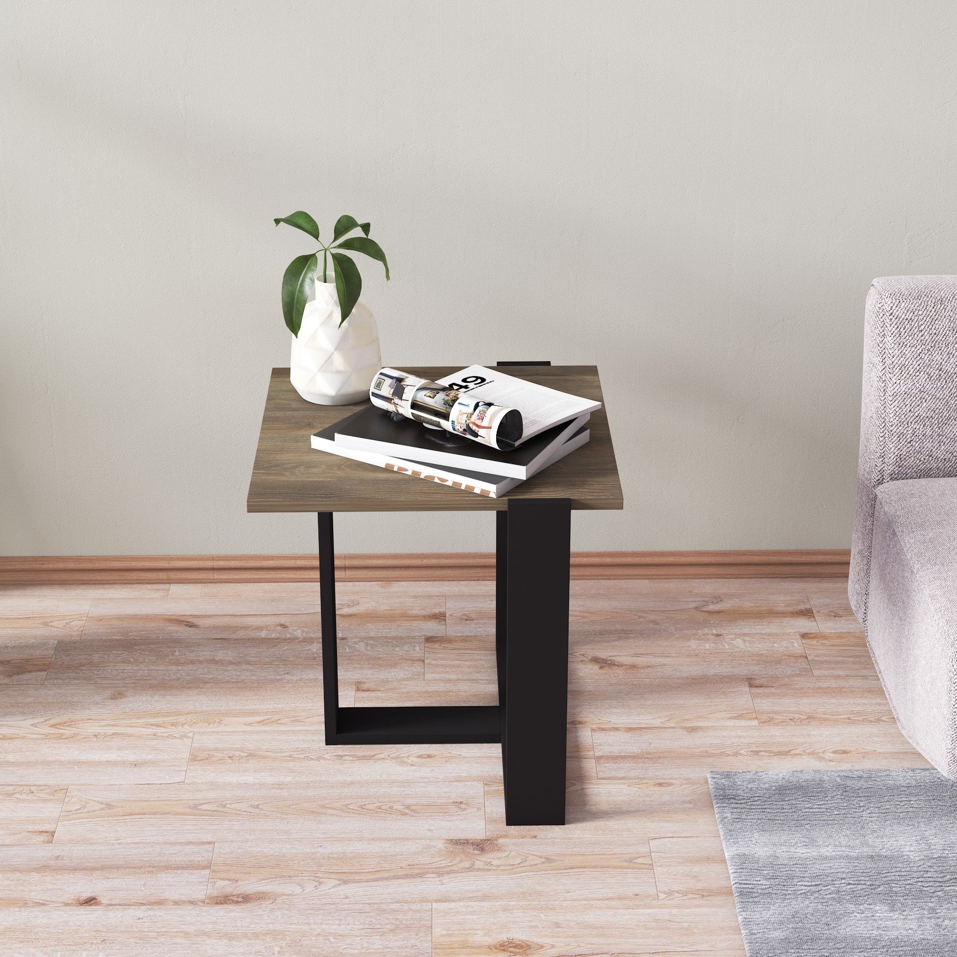 Table d’appoint Venezia noir