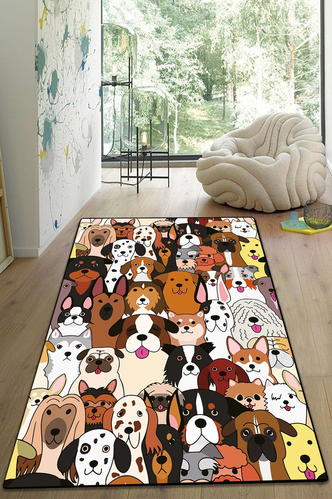 Tapis (80 x 150) Dogs