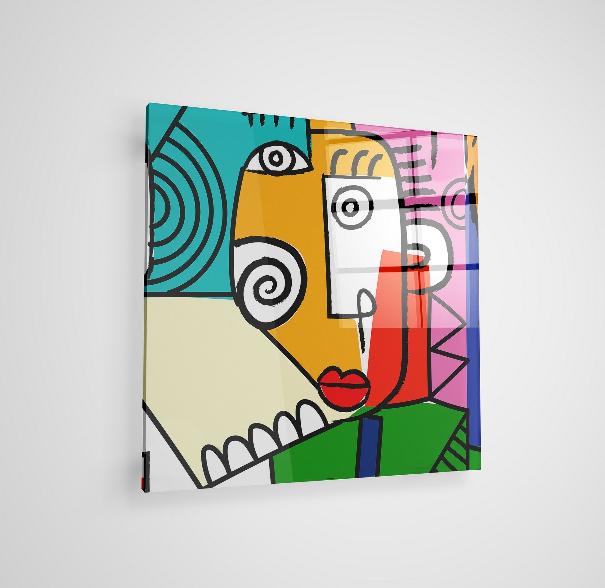 Peinture en verre trempé décoratif CAM4013_7070