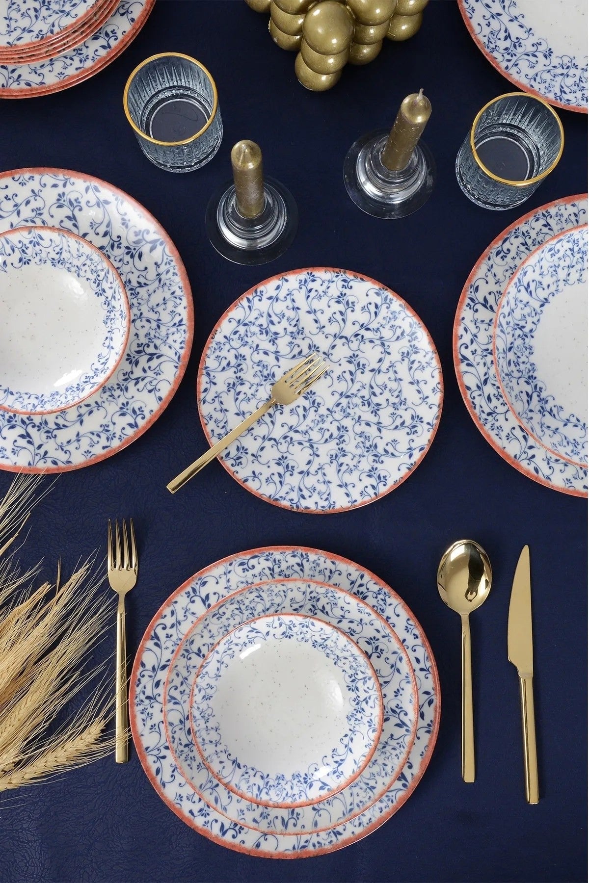 Dinner Set (24 Pieces) GBSATN24Y4E30221