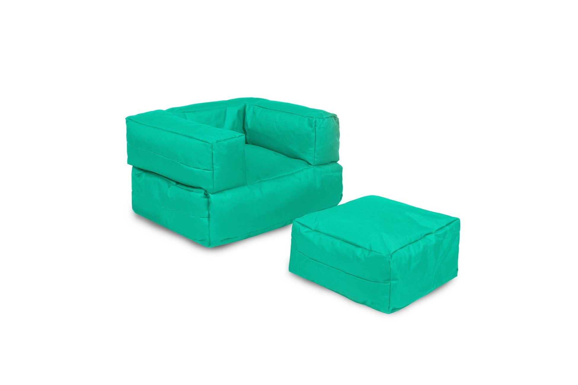 Pouf de jardin Kids Single Seat Pouffe - Turquoise
