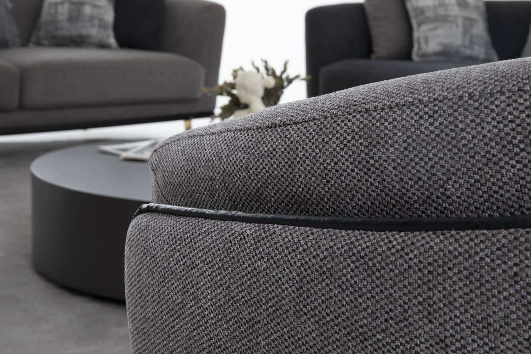 Violet Fauteuil Bergère Gris