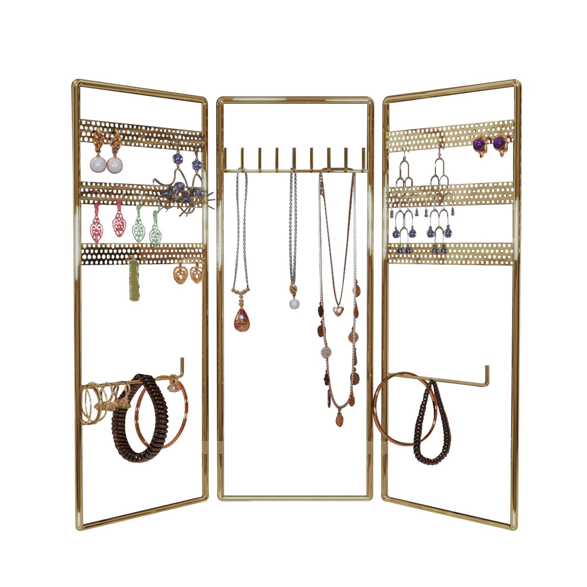 Organisateur de présentoir à bijoux 3'lü Takı Standı