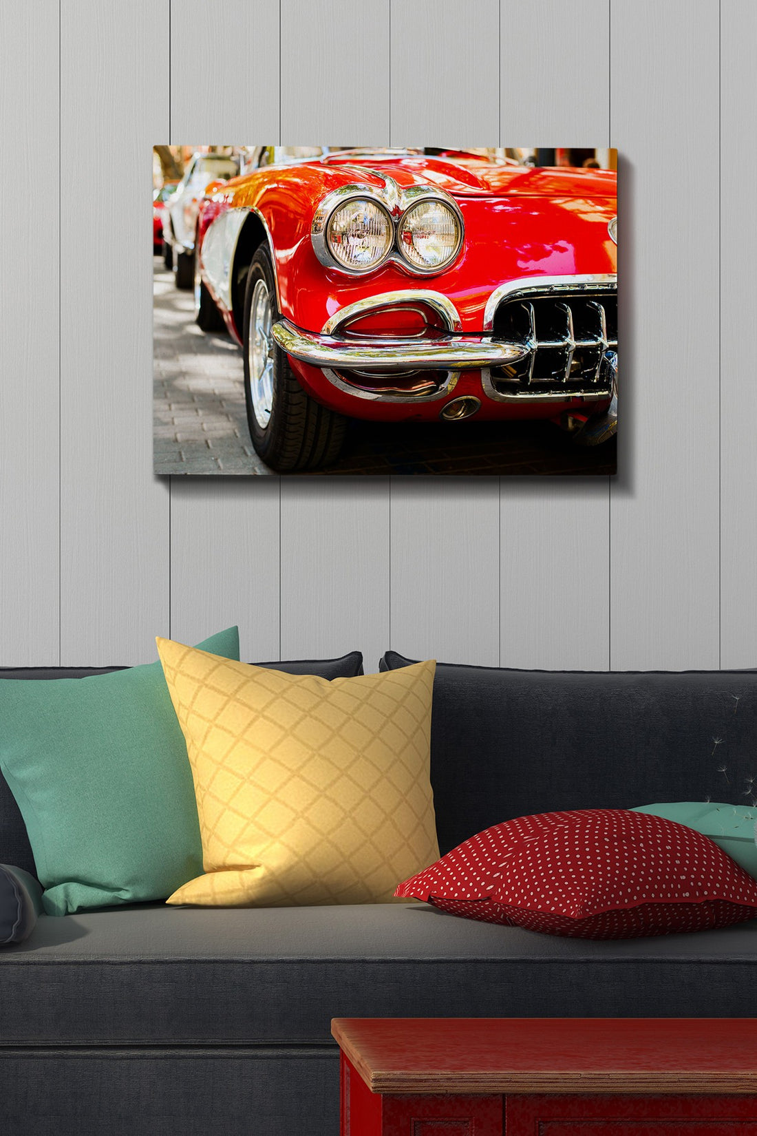 Peinture de toile décorative Kanvas Tablo (50 x 70) - 233