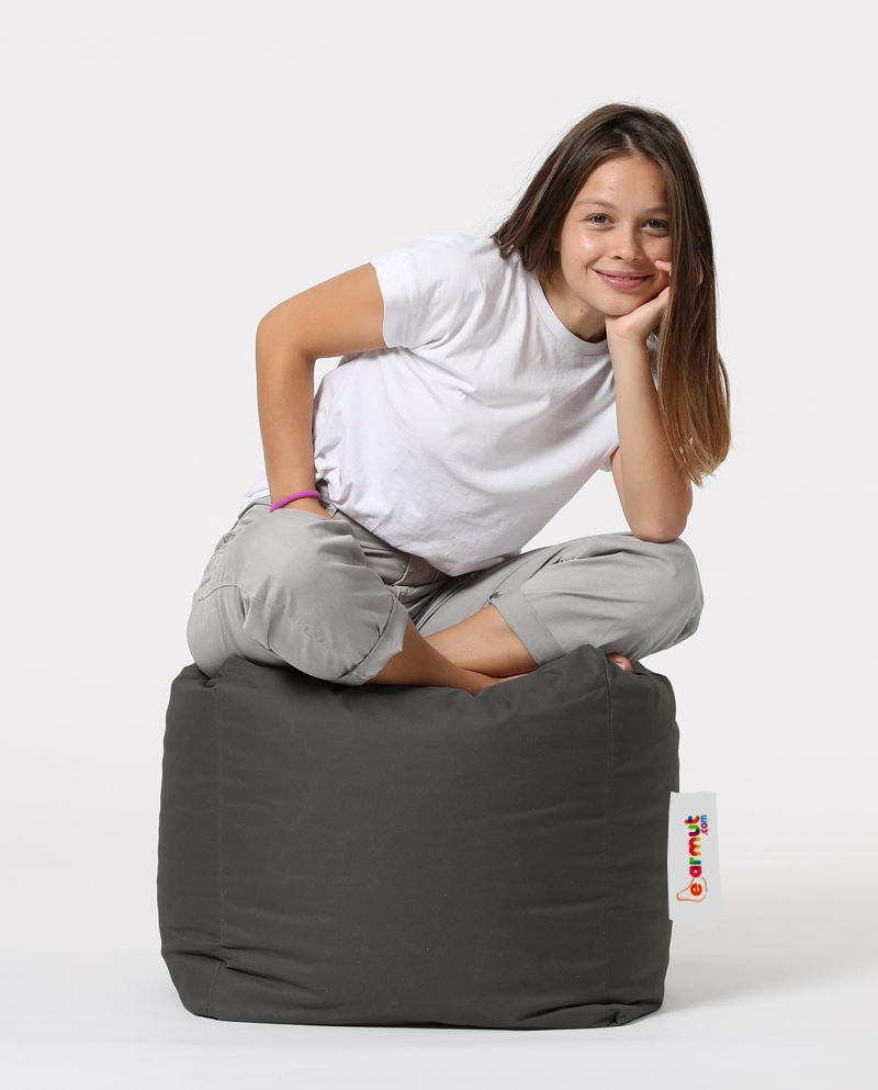 Jardin pouf Square Pouf - Fume
