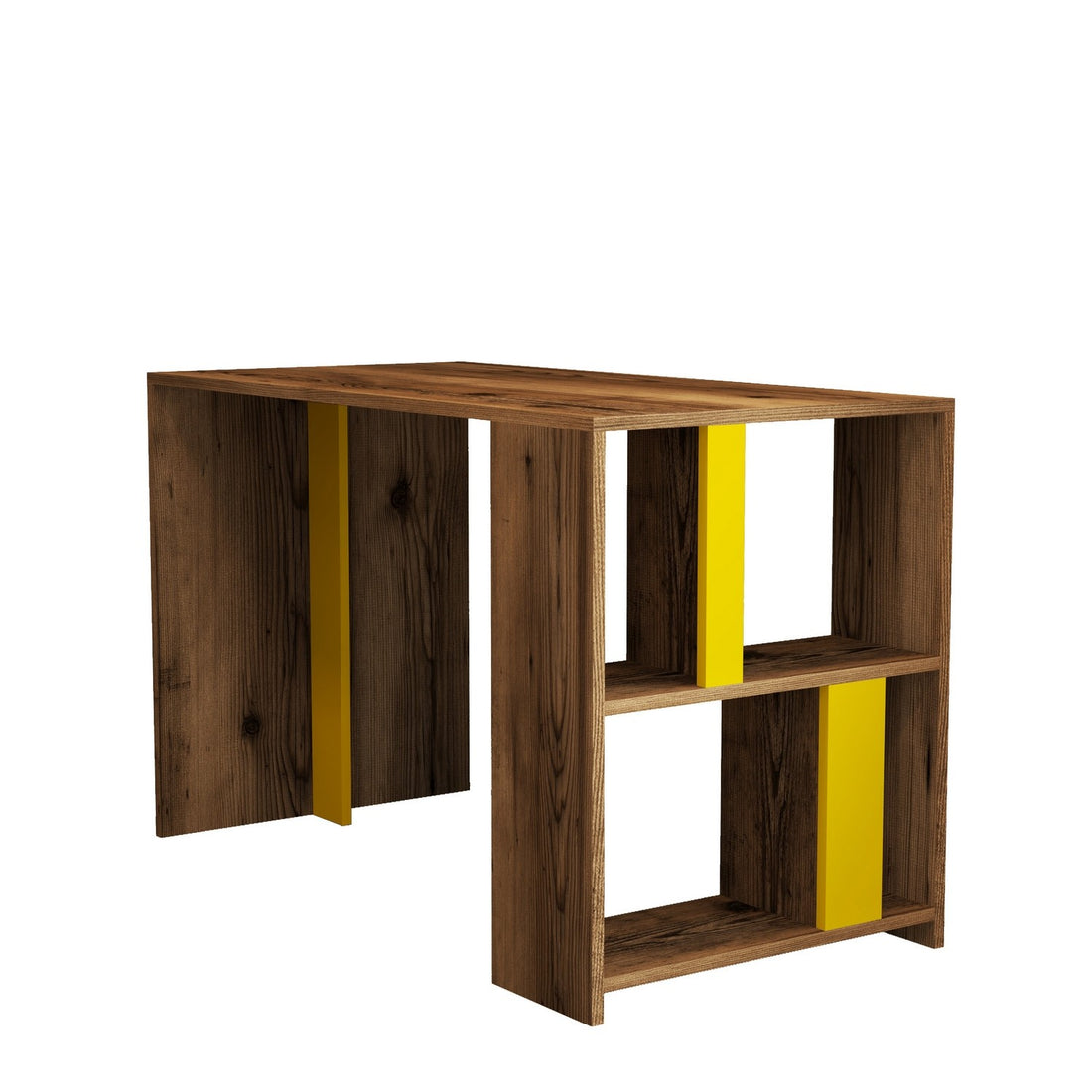 Bureau d'étude Lima - Walnut, Yellow
