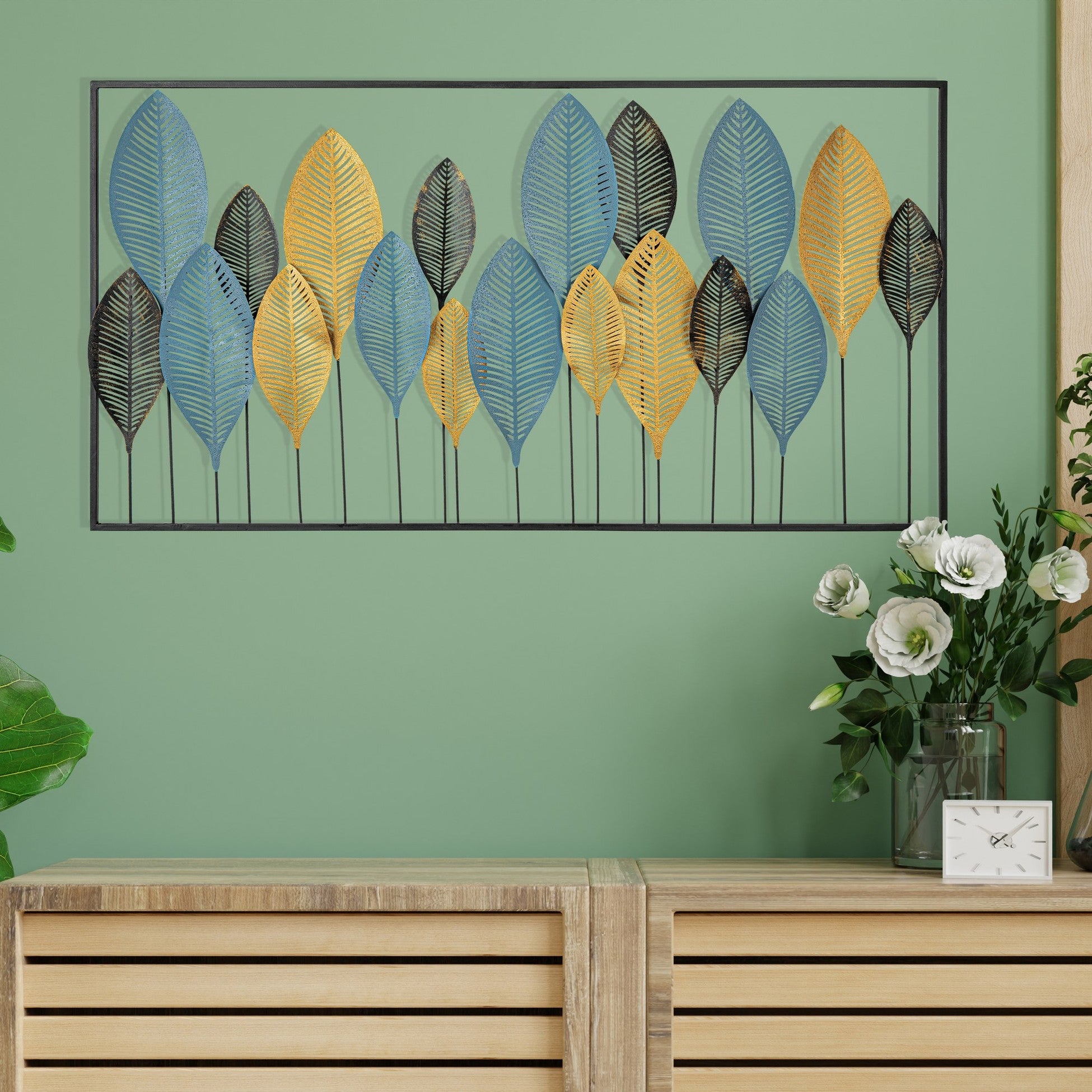 Accessoire mural en métal décoratif Zevahir 4