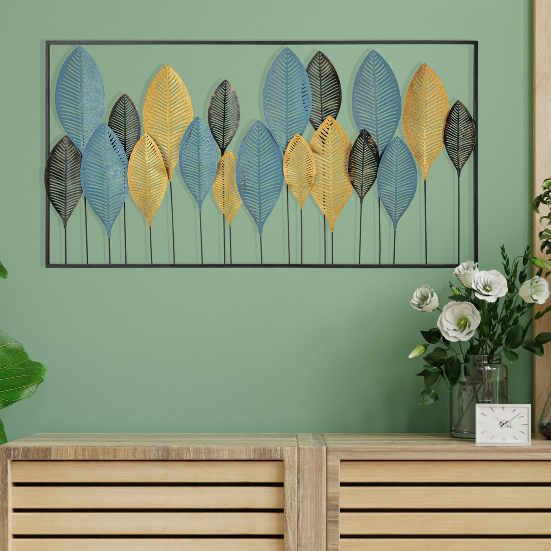 Accessoire mural en métal décoratif Zevahir 4