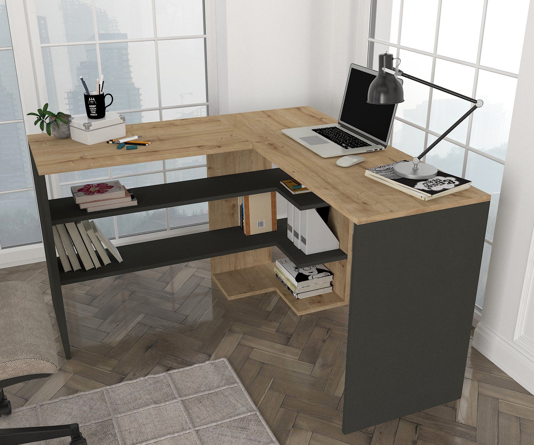 Bureau d'étude Stylo - Sapphire, Anthracite