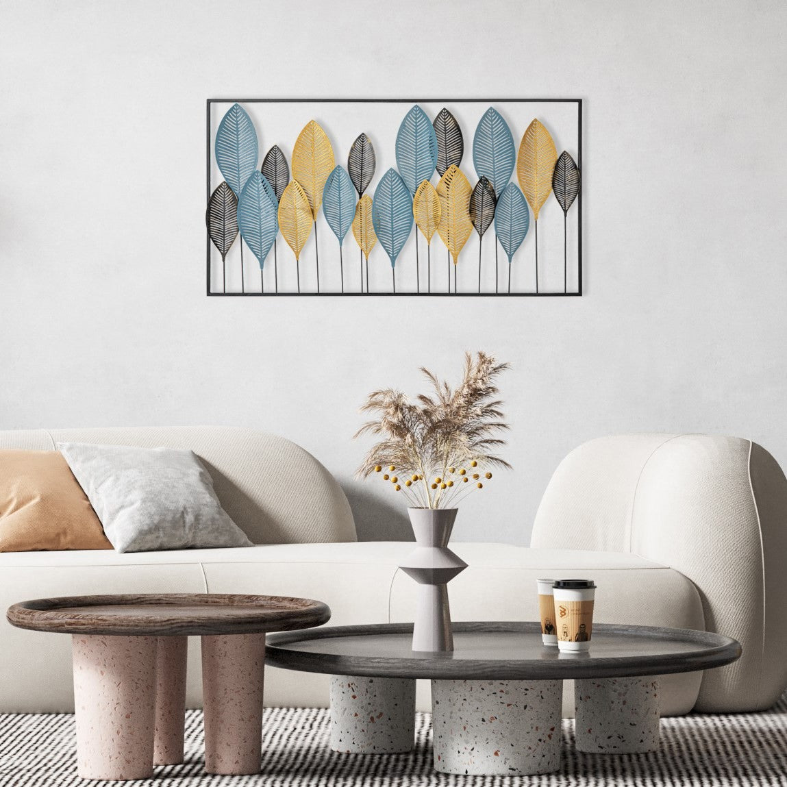 Accessoire mural en métal décoratif Zevahir 4