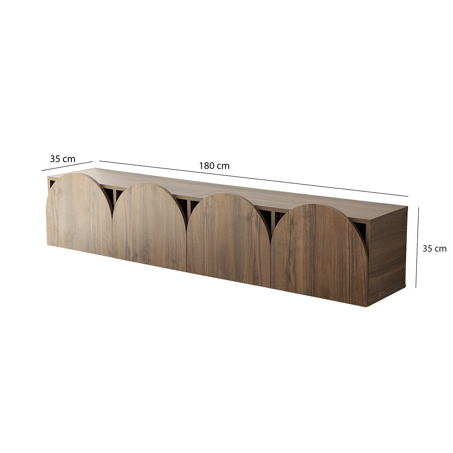 Meuble TV Mesta Walnut