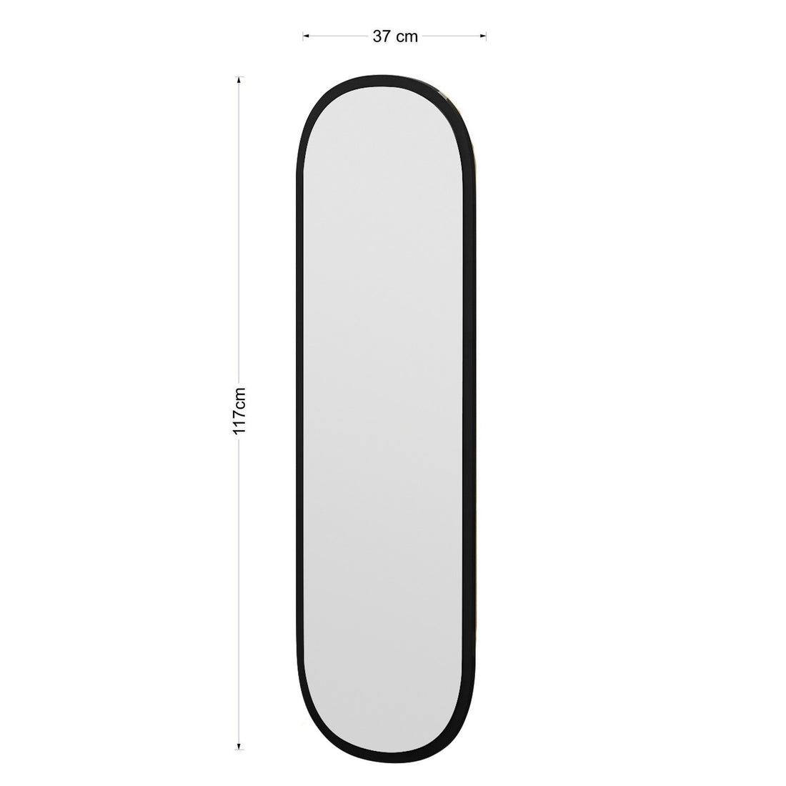 Miroir Magnum - Black