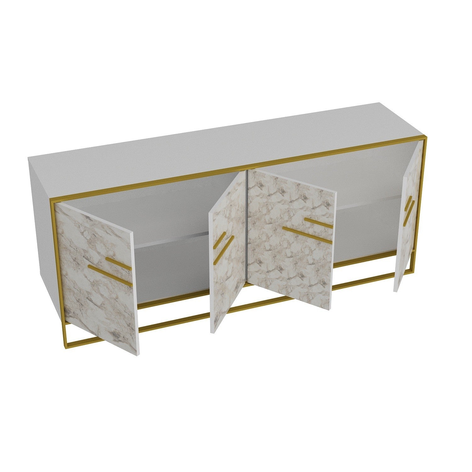 Console Polka - White