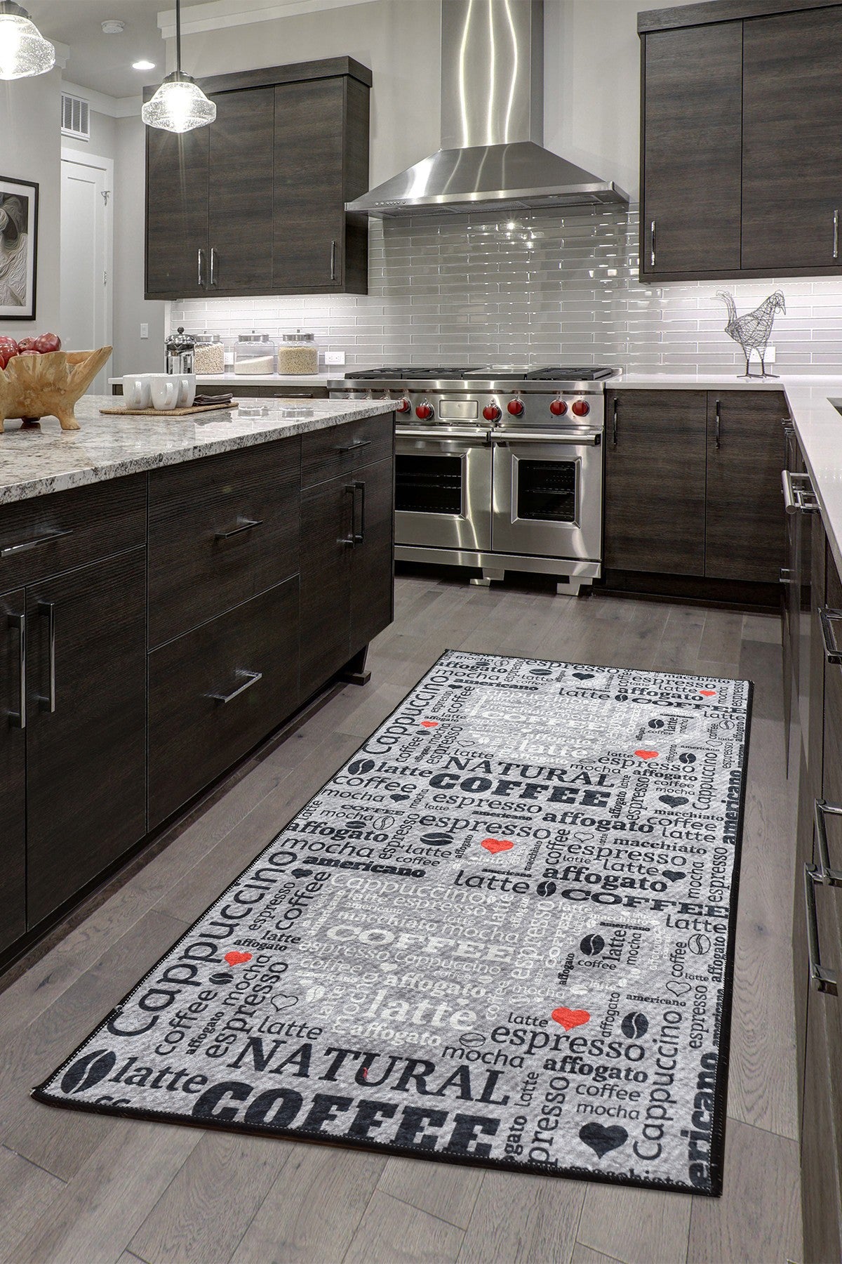 Tapis de salle (60 x 140) Fincan - Grey