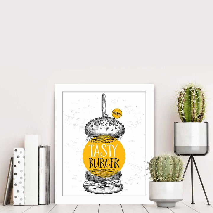 Peinture mdf encadrée décorative BCT-056