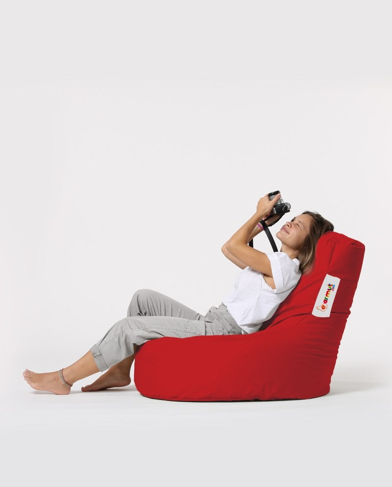 Pouf de jardin Lina - Red v2