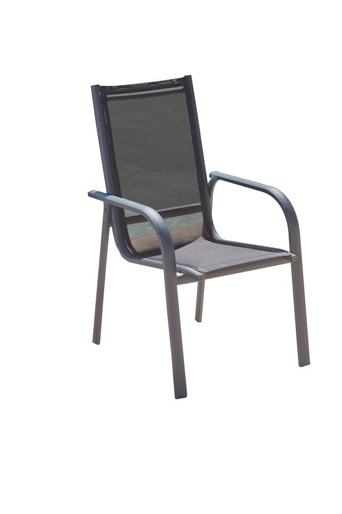 Chaise de jardin Lena - Anthracite