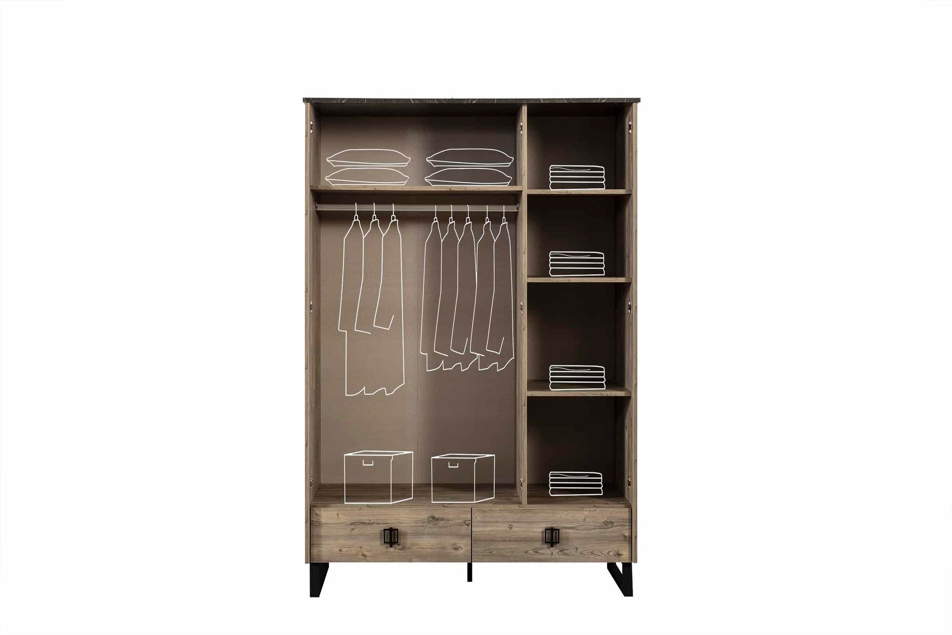 Mozaik armoire 3 portes