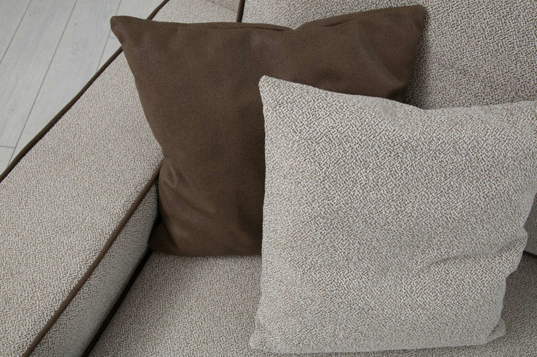 Canapé à 3 places Noir 3 - Brown