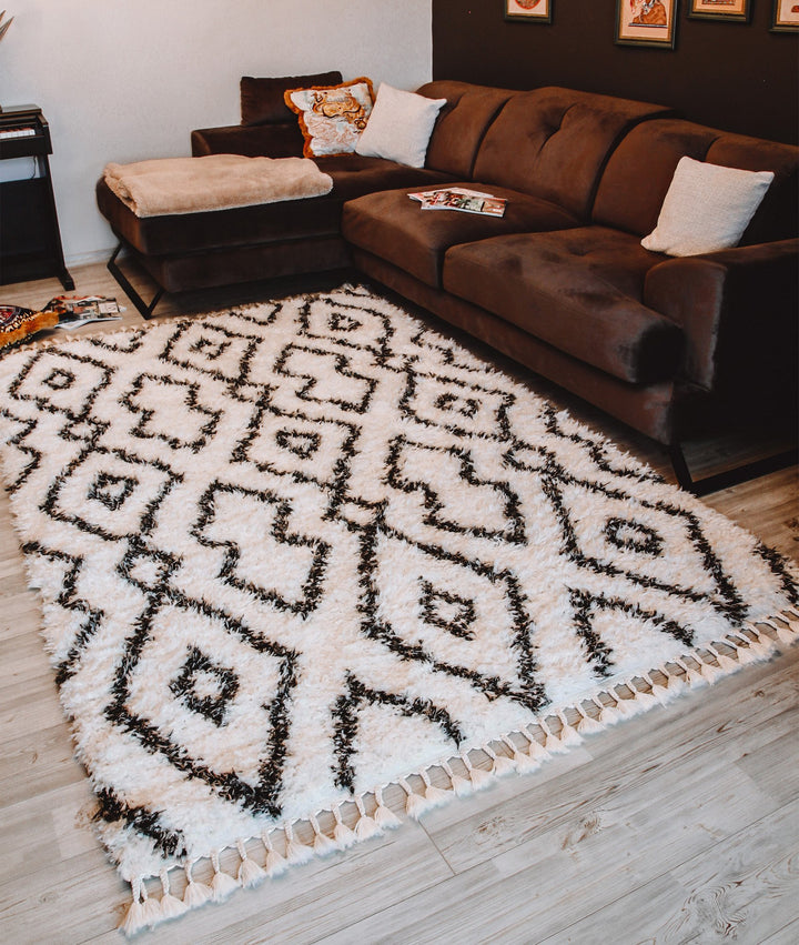 Tapis (200 x 290) 3530A - White, Anthracite