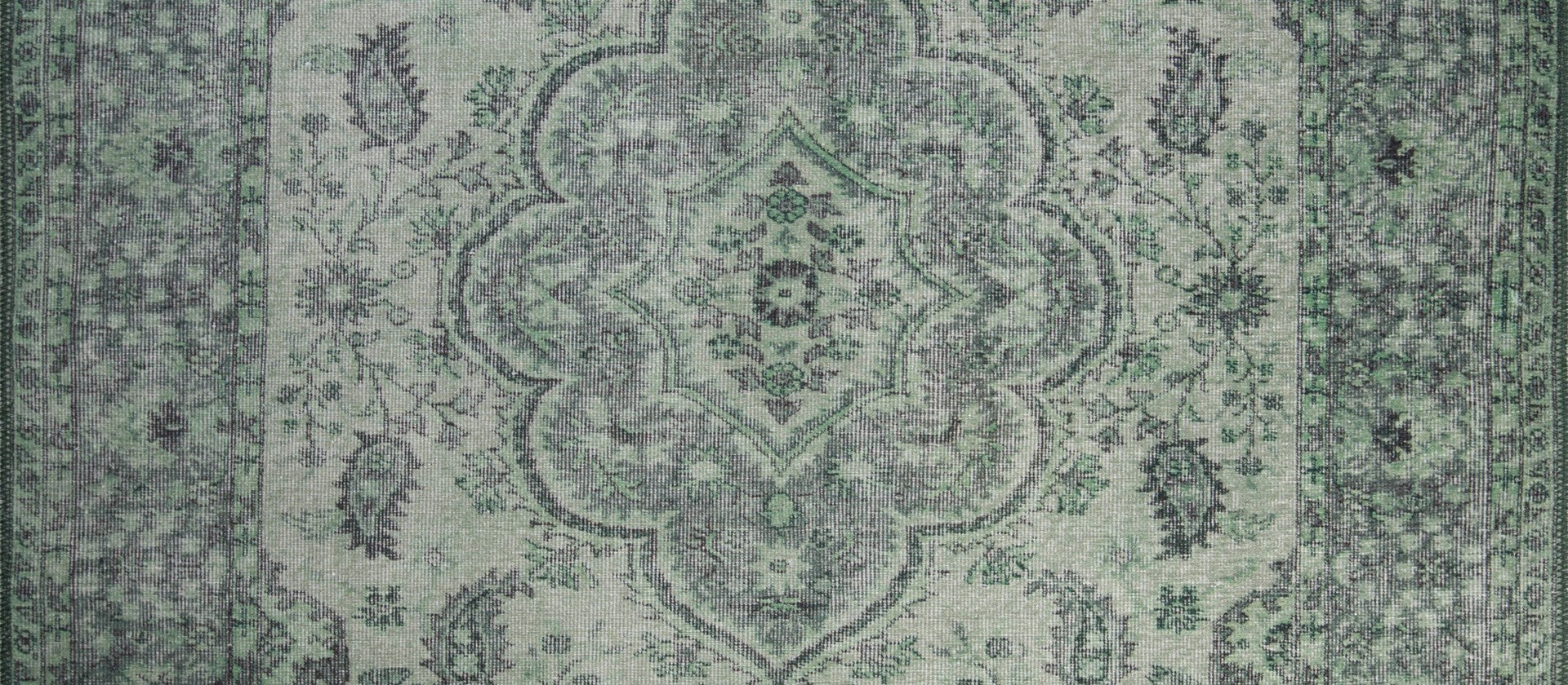 Tapis de salle (75 x 230) Blues Chenille - Green AL 139