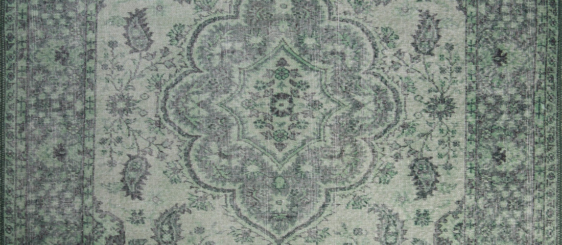 Tapis de salle (75 x 230) Blues Chenille - Green AL 139