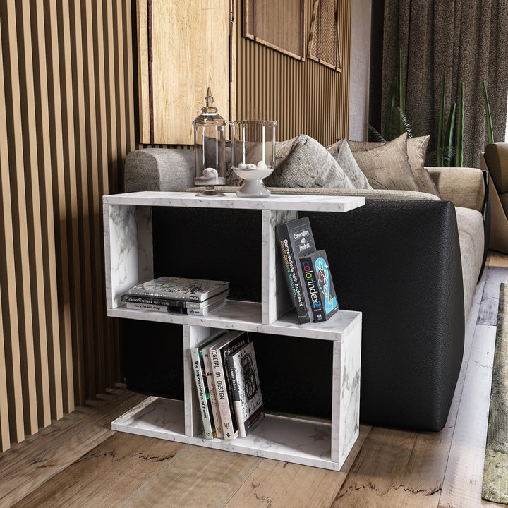 Table d'appoint Life - White,
Marble
